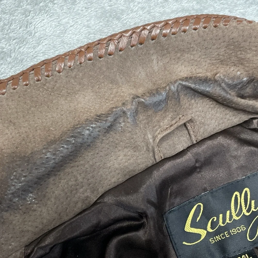 Scully Men's 46L Leather Blazer Brown H0794